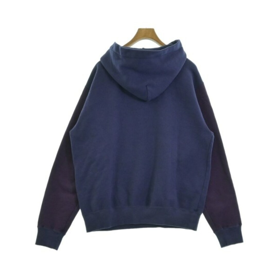 HUMAN MADE - HUMAN MADE ヒューマンメイド パーカー XL 青x紫 HUMAN MADE - HUMAN MADE ヒューマンメイド パーカー XL 青x紫