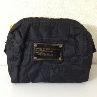 マークバイマークジェイコブス(MARC BY MARC JACOBS)の新品♡MARC JACOBS 黒ポーチ(ポーチ)