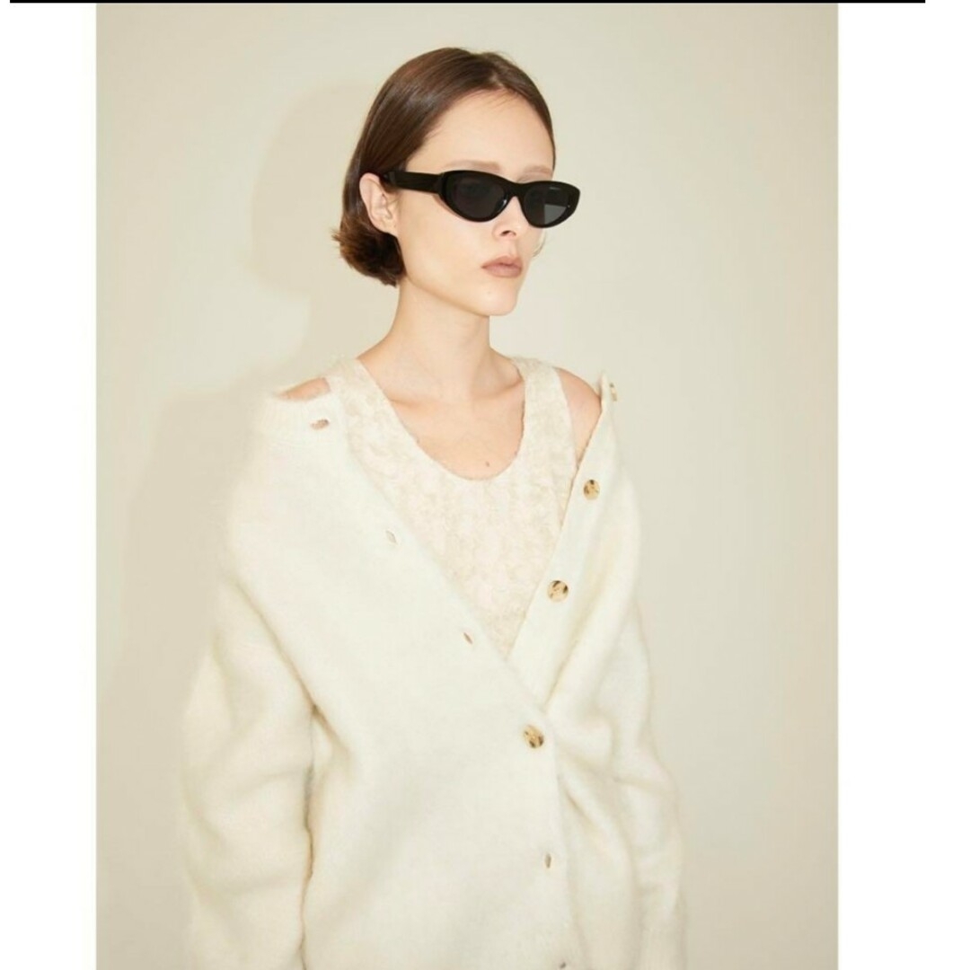 広瀬すず × CLANE MOHAIR LOOSE KNIT CARDIGAN 広瀬すず × CLANE MOHAIR LOOSE KNIT CARDIGAN