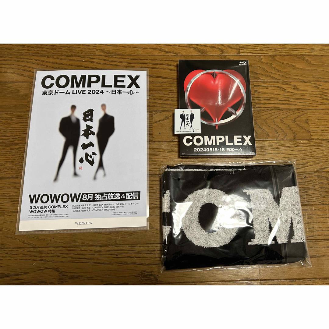 公式グッズ付◯ COMPLEX Blu-ray 20240515-16 日本一心 公式グッズ付◯ COMPLEX Blu-ray 20240515-16 日本一心