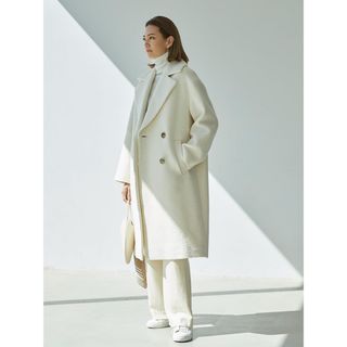 Theory luxe - theory luxe 23AW ダブルブレストブークレー Theory luxe - theory luxe 23AW ダブルブレストブークレー