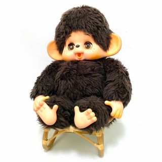 豪華で新しい 大助 モンチッチ 昭和レトロ スリープアイ 約45cm ジャンボ野球 その他