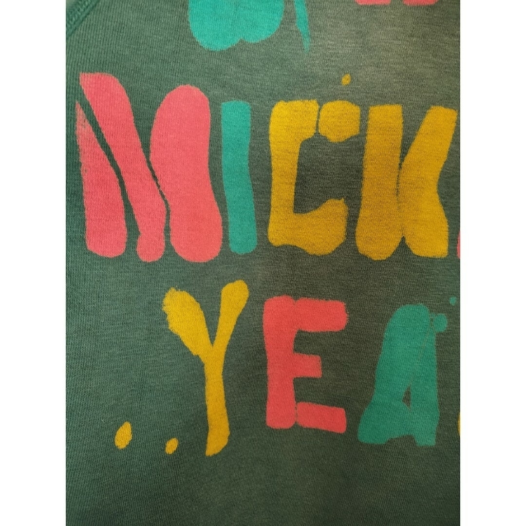 DENIM DUNGAREE(デニムダンガリー)のデニム&ダンガリー 160 ミッキー ペイント袖 ゴートゥーハリウッド FITH キッズ/ベビー/マタニティのキッズ服女の子用(90cm~)(Tシャツ/カットソー)の商品写真