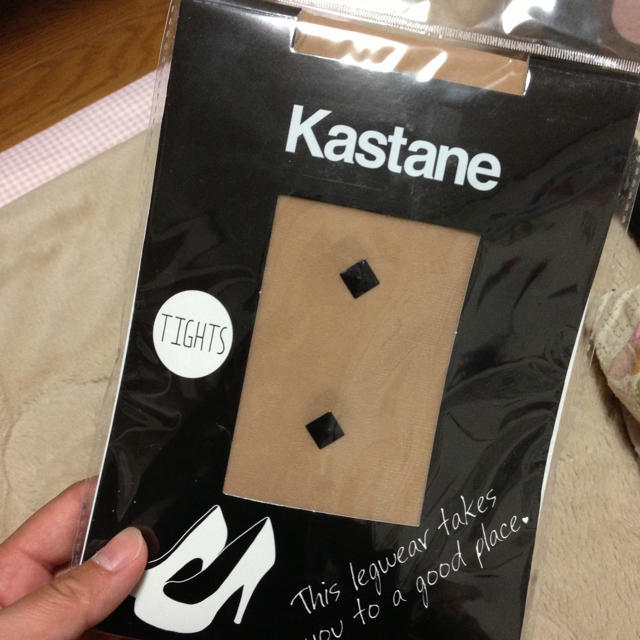 Kastane(カスタネ)のKastane スタッズ付きタイツ レディースのレッグウェア(タイツ/ストッキング)の商品写真