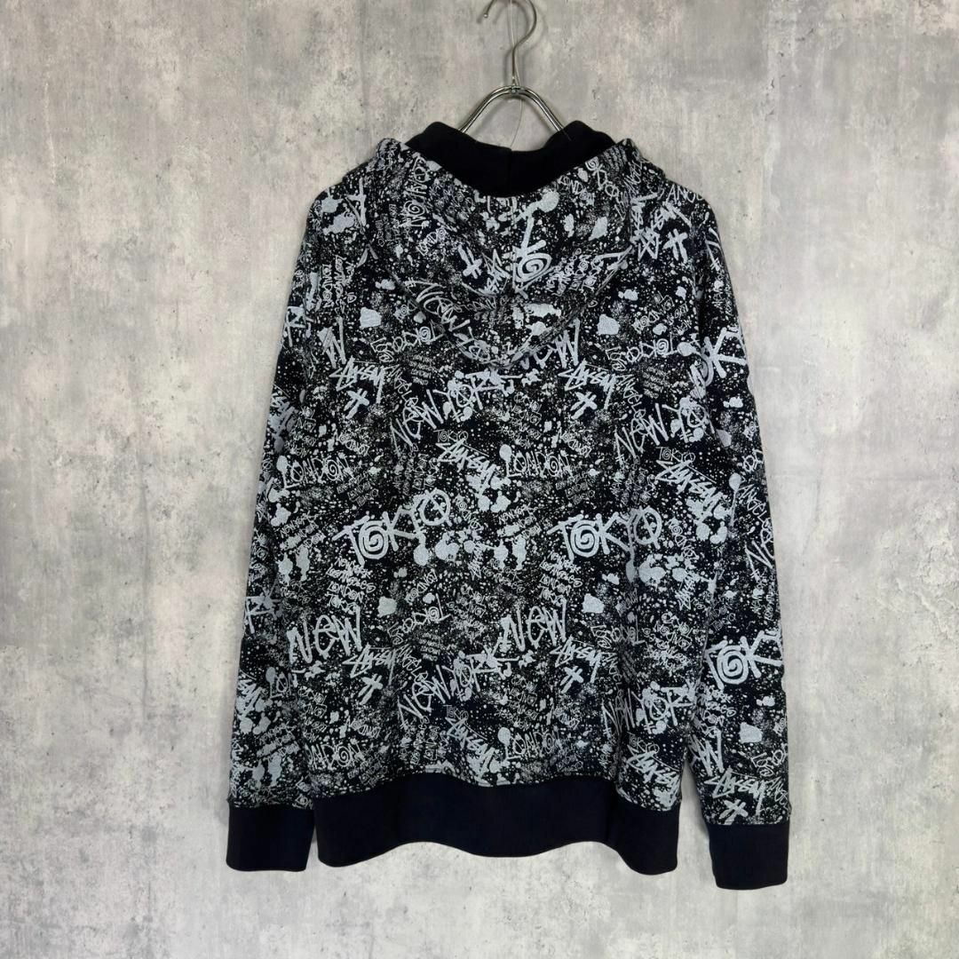 STUSSY - 『STUSSY』ステューシー (M) 総柄プリントジップ STUSSY - 『STUSSY』ステューシー (M) 総柄プリントジップ