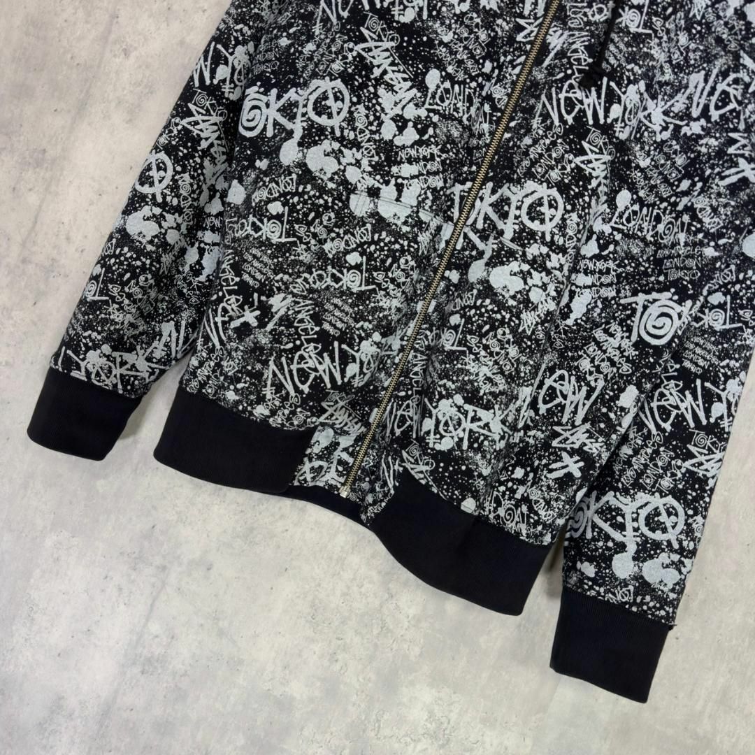 STUSSY - 『STUSSY』ステューシー (M) 総柄プリントジップ STUSSY - 『STUSSY』ステューシー (M) 総柄プリントジップ