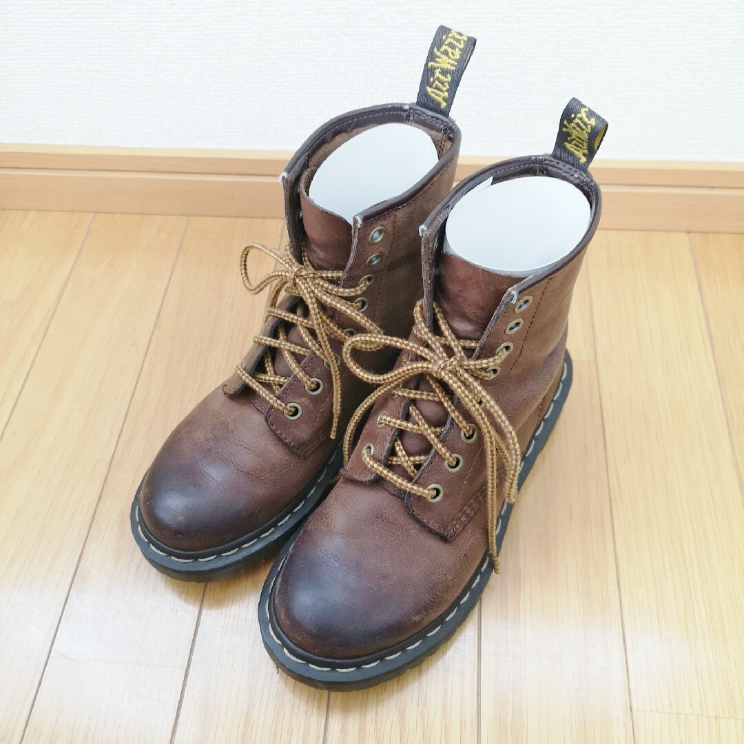 Dr.Martens ドクターマーチン 8ホール ショートブーツ 茶 Dr.Martens ドクターマーチン 8ホール ショートブーツ 茶