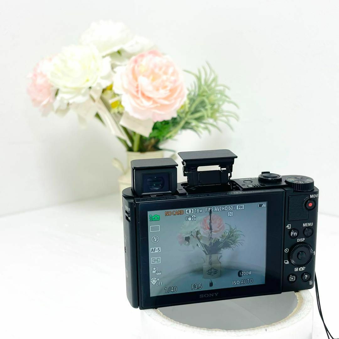 SONY コンパクトデジカメ Cyber-Shot DSC-HX90V ブラック SONY コンパクトデジカメ Cyber-Shot DSC-HX90V ブラック