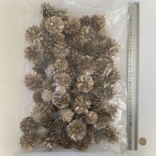 松ぼっくり　プラチナシルバー　約680g 