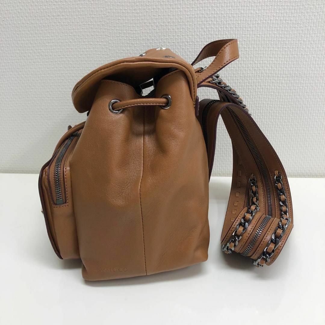 JIMMY CHOO - ☆未使用品☆ジミーチュウ スキ ミニリュック JIMMY CHOO - ☆未使用品☆ジミーチュウ スキ ミニリュック