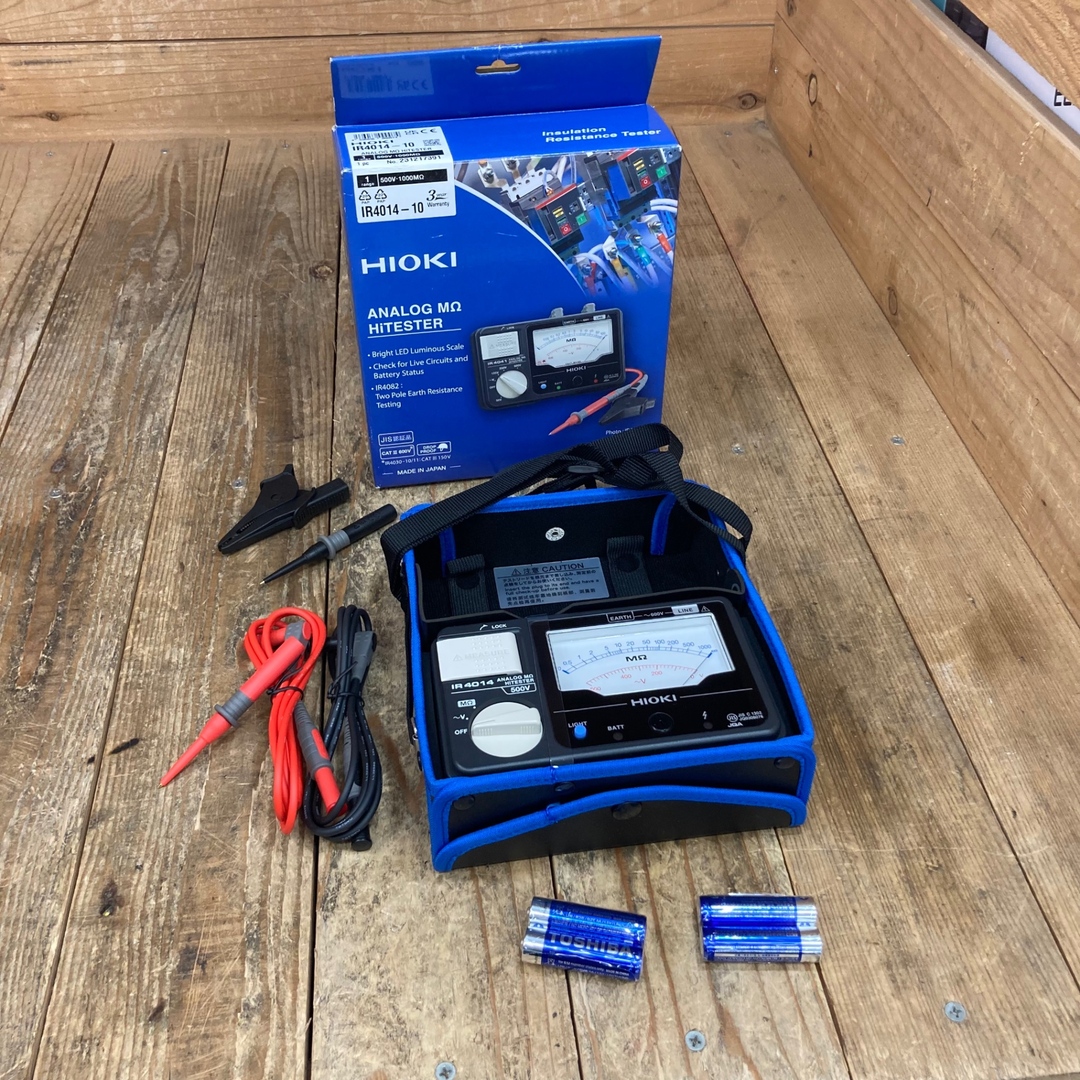 ○日置電機(HIOKI) アナログメグオームハイテスタ (スイッチなし ○日置電機(HIOKI) アナログメグオームハイテスタ (スイッチなし
