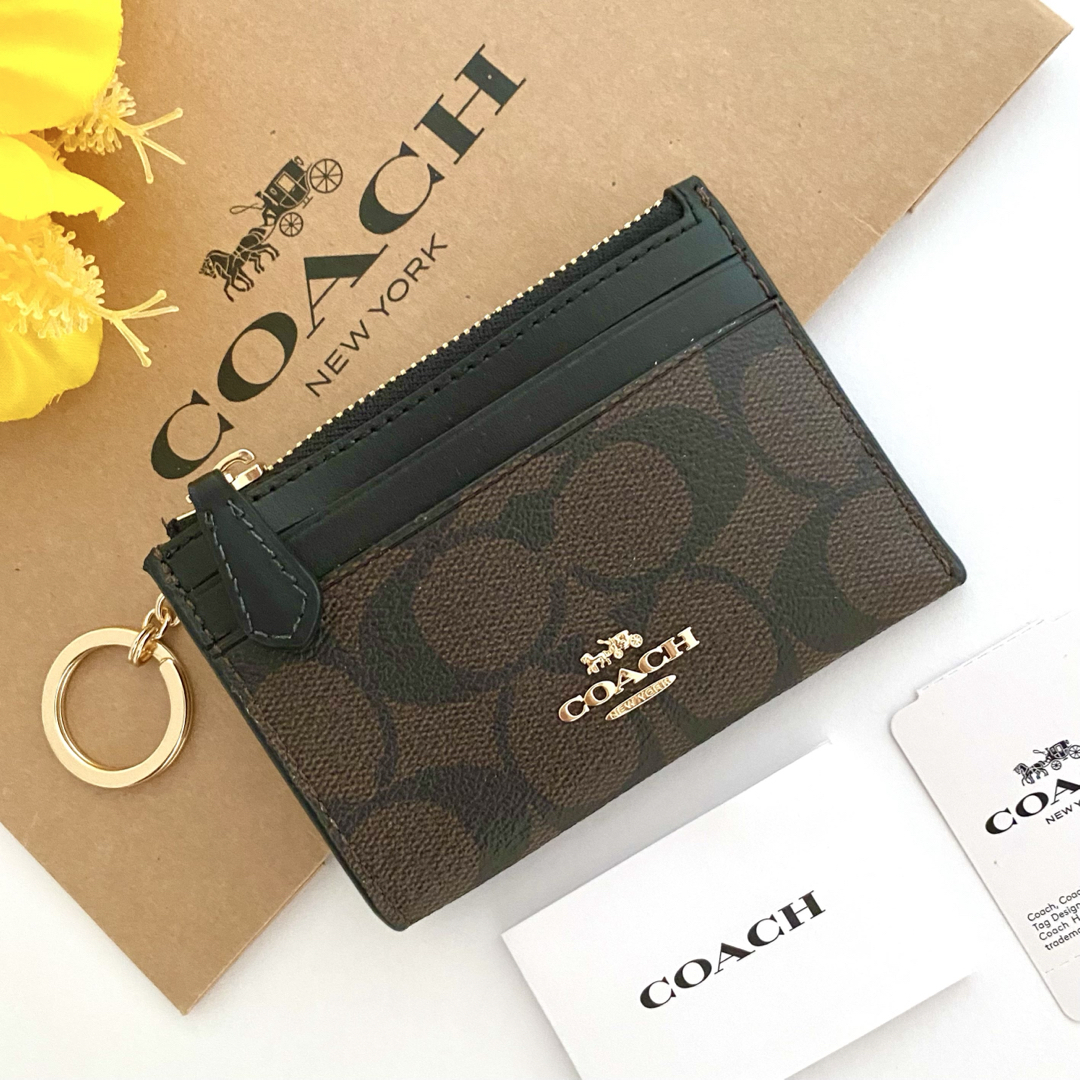 新品 COACH コーチ コインケース 小銭入れ財布 ブラック 新品 COACH コーチ コインケース 小銭入れ財布 ブラック
