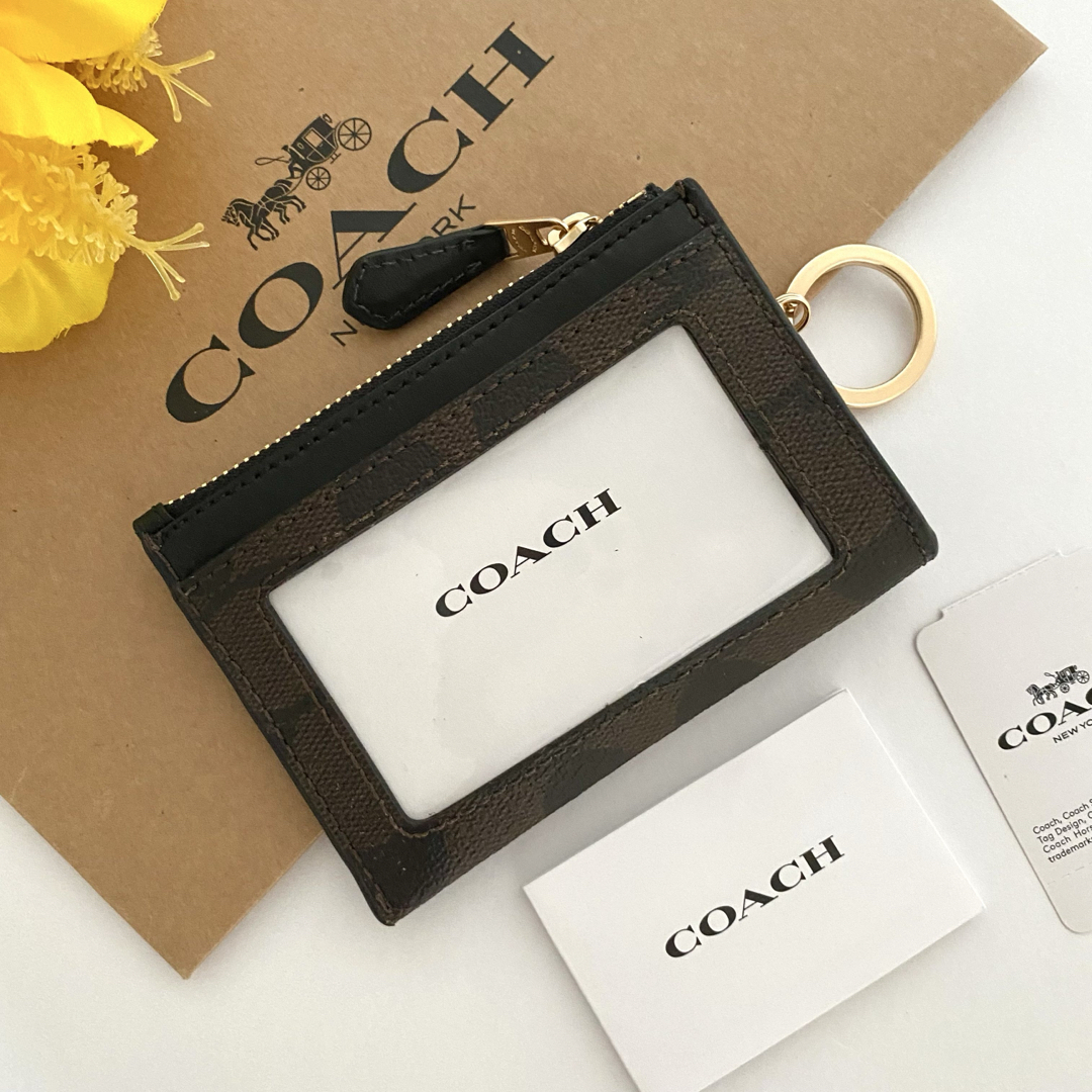 新品 COACH コーチ コインケース 小銭入れ財布 ブラック 新品 COACH コーチ コインケース 小銭入れ財布 ブラック