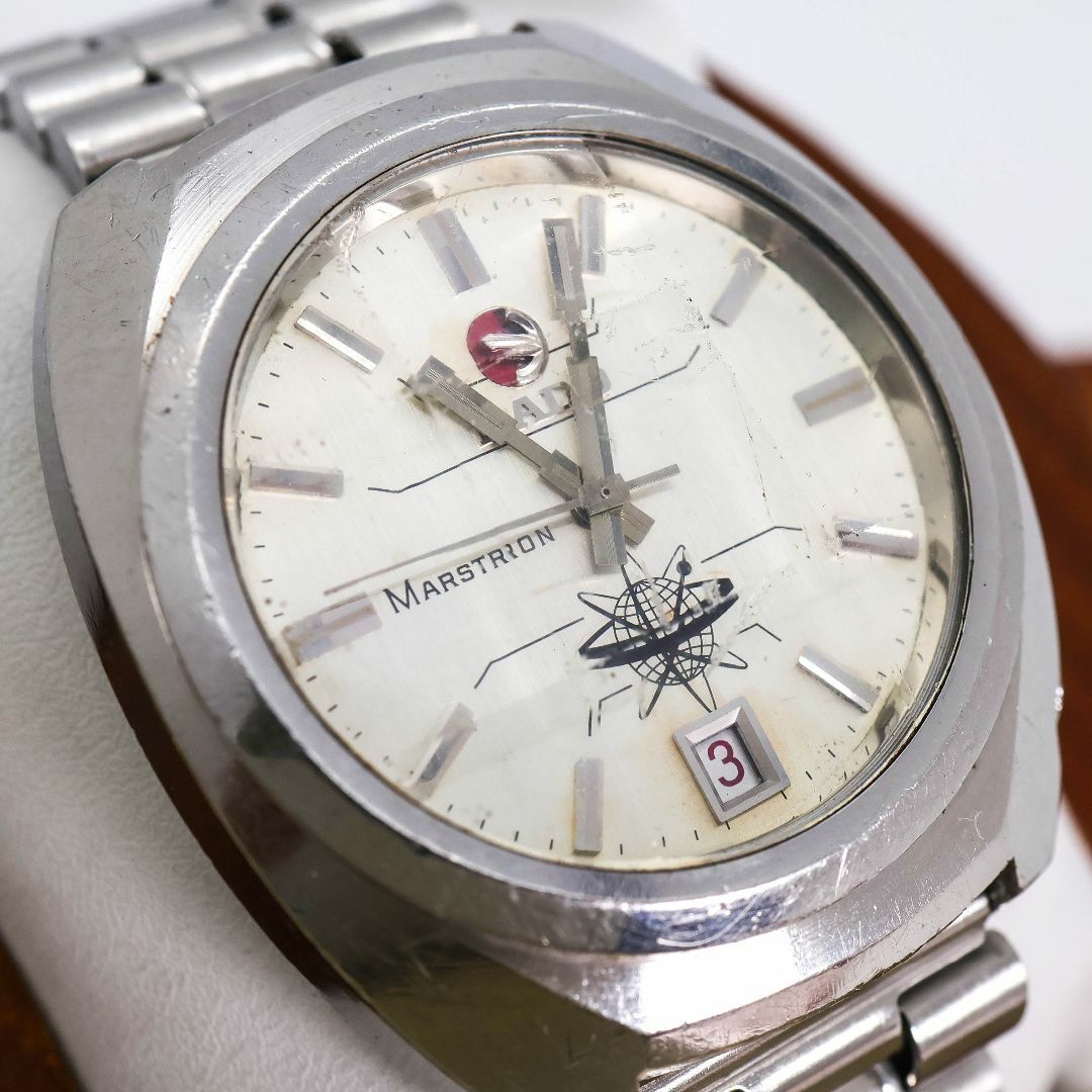 稼働 RADO MARSTRON 腕時計 電磁テンプ式 アンティーク 245 稼働 RADO MARSTRON 腕時計 電磁テンプ式 アンティーク 245