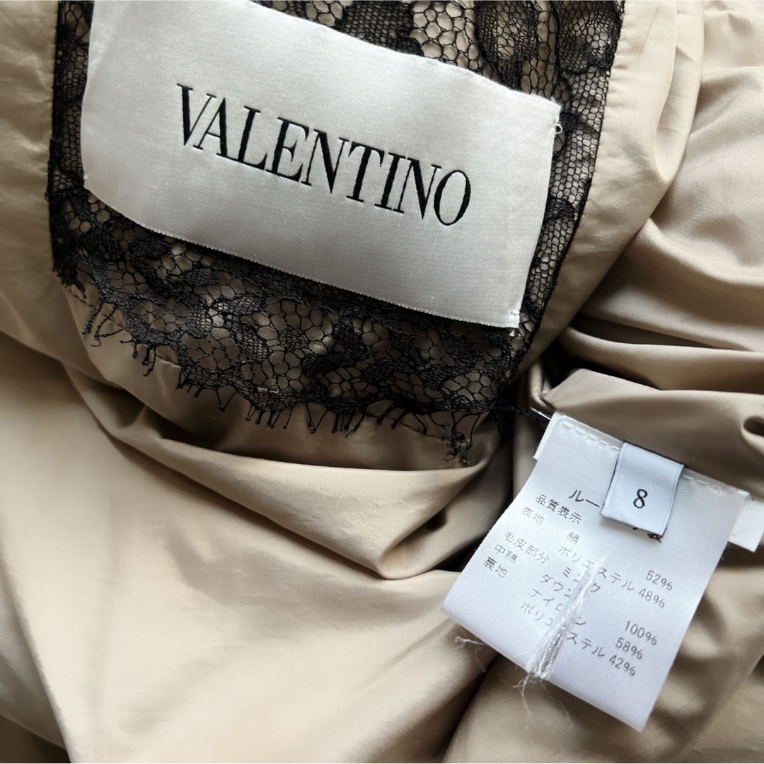 VALENTINO - 美品 VALENTINO ヴァレンティノ ミンク ダウン VALENTINO - 美品 VALENTINO ヴァレンティノ ミンク ダウン