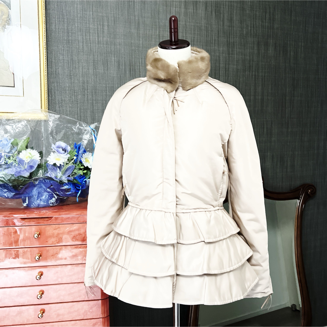 VALENTINO - 美品 VALENTINO ヴァレンティノ ミンク ダウン VALENTINO - 美品 VALENTINO ヴァレンティノ ミンク ダウン
