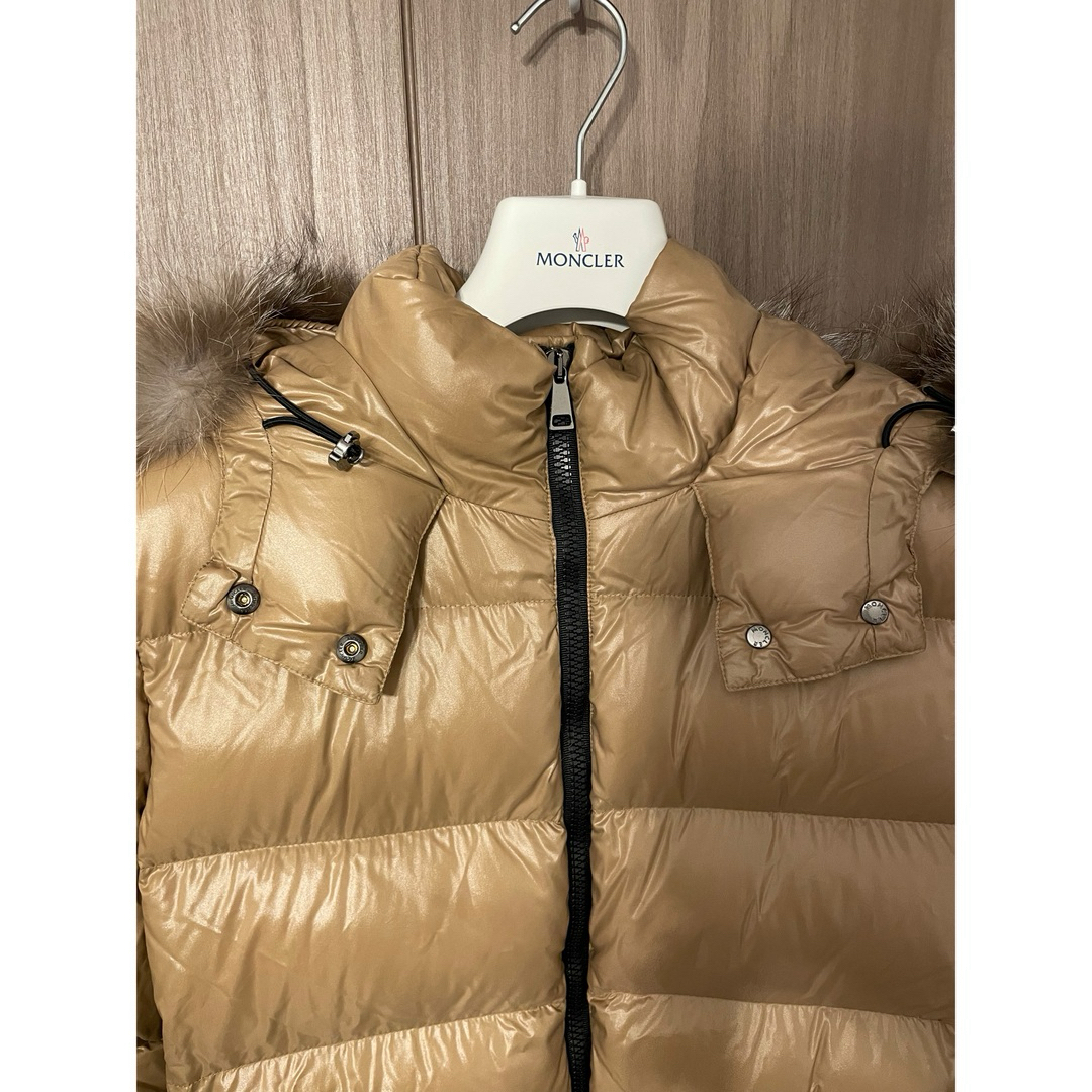 MONCLER - モンクレール ロング ダウン hudson キャメル サイズ3 MONCLER - モンクレール ロング ダウン hudson キャメル サイズ3