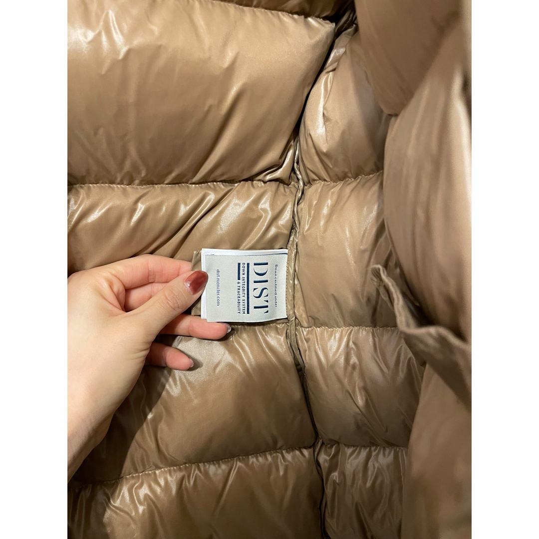 MONCLER - モンクレール ロング ダウン hudson キャメル サイズ3 MONCLER - モンクレール ロング ダウン hudson キャメル サイズ3