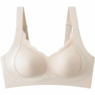 Lサイズ[Anderme]インナー ブラジャー ノンワイヤーブラ 波形力学設計(ブラ)