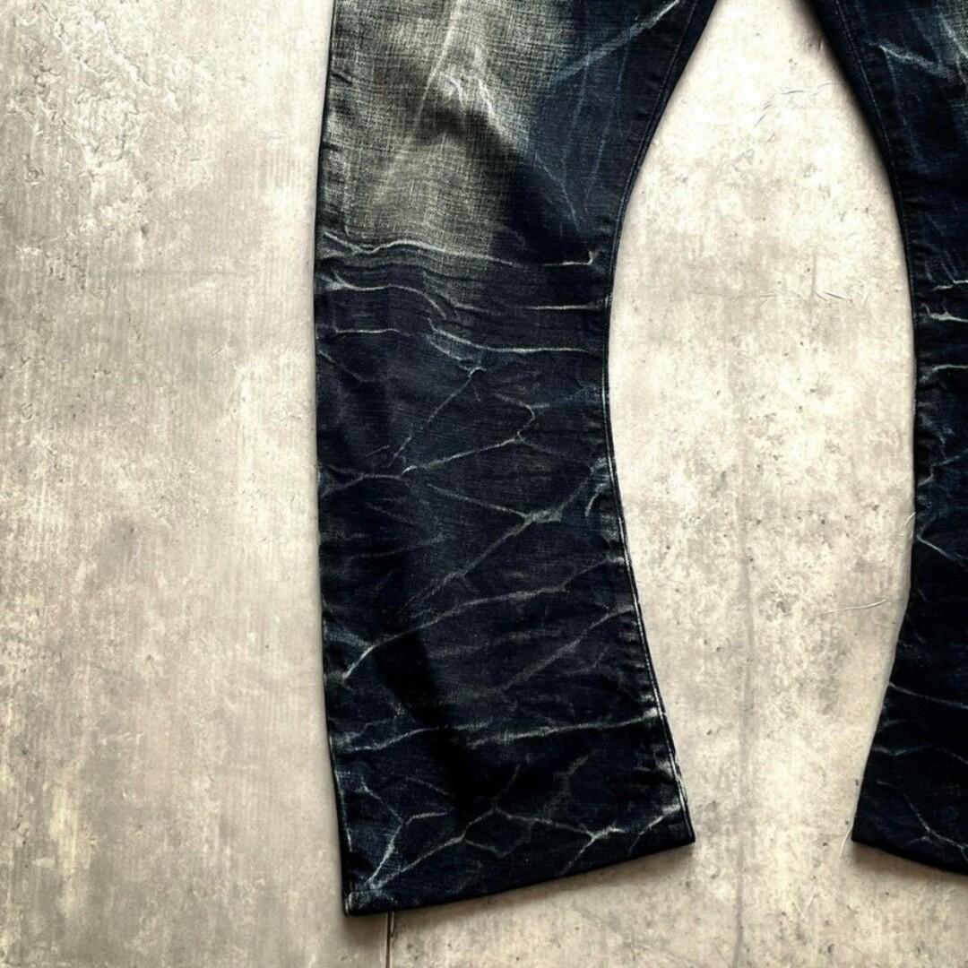 00s Buffalo bobs denim punk ヒゲ お兄系 Y2K パンツ 00s Buffalo bobs denim punk ヒゲ お兄系 Y2K パンツ