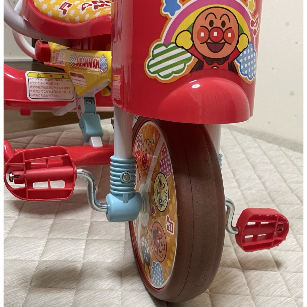 M&M - アンパンマン 折りたたみ三輪車 オールインワンUP IIの M&M - アンパンマン 折りたたみ三輪車 オールインワンUP IIの