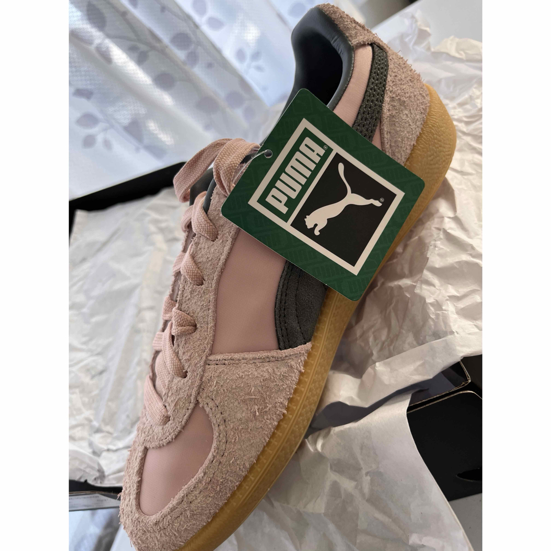 PUMA - PUMA Palremoスニーカー百々千晴コラボパルレモピンク PUMA - PUMA Palremoスニーカー百々千晴コラボパルレモピンク