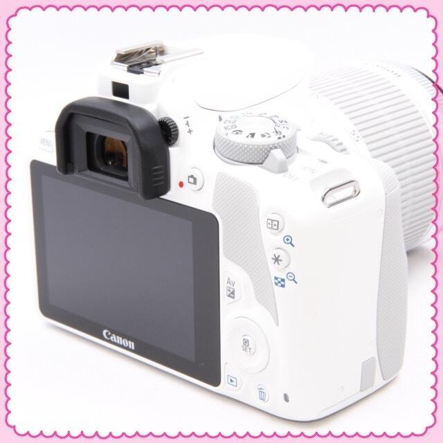 Canon(キヤノン)の⭐️新品・未使用⭐️キャノンCanon EOS Kiss X7⭐お洒落な純白⭐ スマホ/家電/カメラのカメラ(デジタル一眼)の商品写真