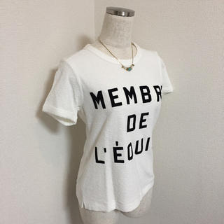 スコットクラブ(SCOT CLUB)のAga お洒落 Tシャツ ホワイト(Tシャツ(半袖/袖なし))