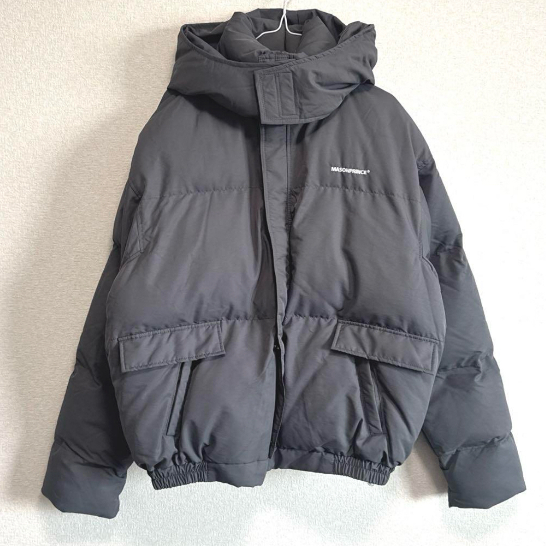 MASONPRINCE メゾンプリンス ダウンジャケット グレー S MASONPRINCE メゾンプリンス ダウンジャケット グレー S
