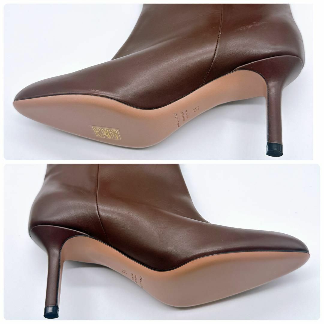 PELLICO ペリーコ レザー 35サイズ ロングブーツ ブラウン PELLICO ペリーコ レザー 35サイズ ロングブーツ ブラウン