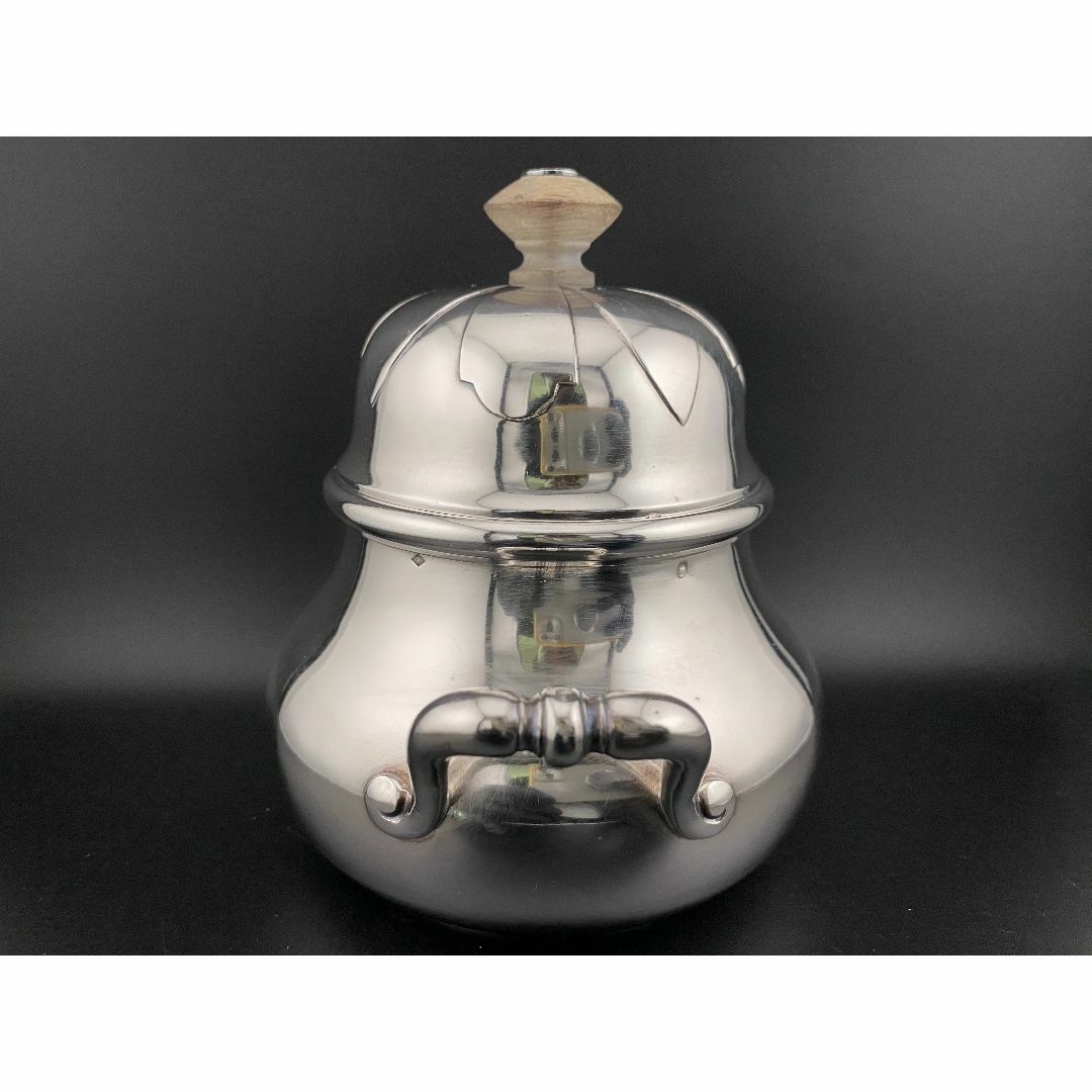 J10 ピュイフォルカ シルバー950 シュガーポット 茶葉入れ インテリア/住まい/日用品のキッチン/食器(食器)の商品写真
