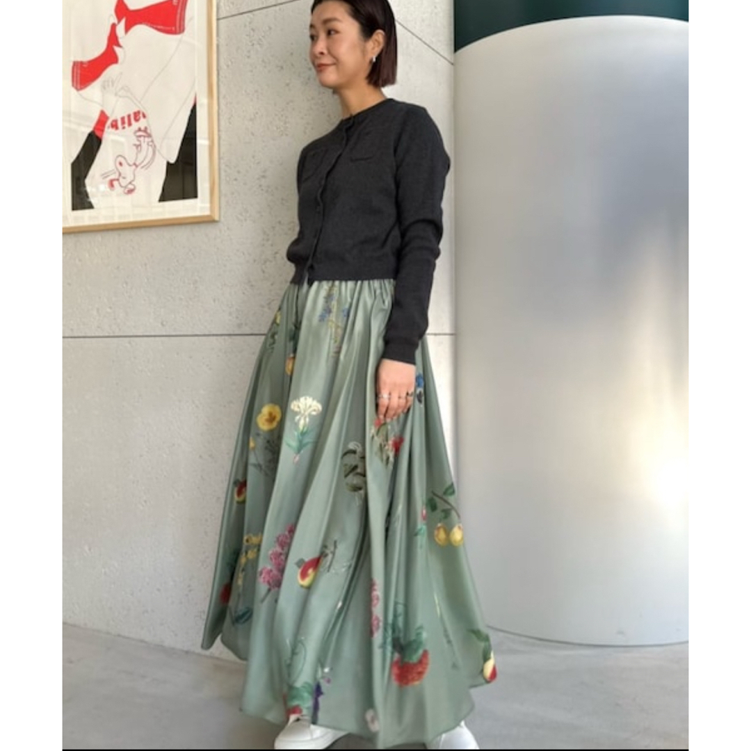 CABaN コットンカシミヤカーディガン チャコールグレー XS CABaN コットンカシミヤカーディガン チャコールグレー XS