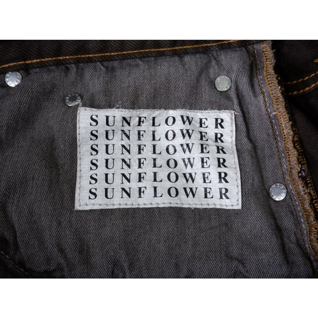 SUNFLOWERサンフラワー WIDE TWIST JEANS VINTAGE BROWNワイド SUNFLOWERサンフラワー WIDE TWIST JEANS VINTAGE BROWNワイド