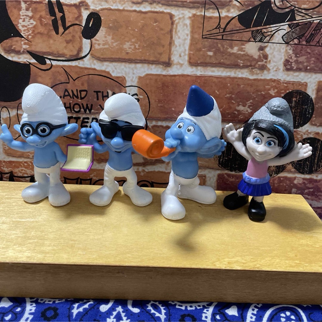 Smurf 2 McDonald スマーフ2 フィギュアセット 6体 - その他 Smurf 2 McDonald スマーフ2 フィギュアセット 6体 - その他