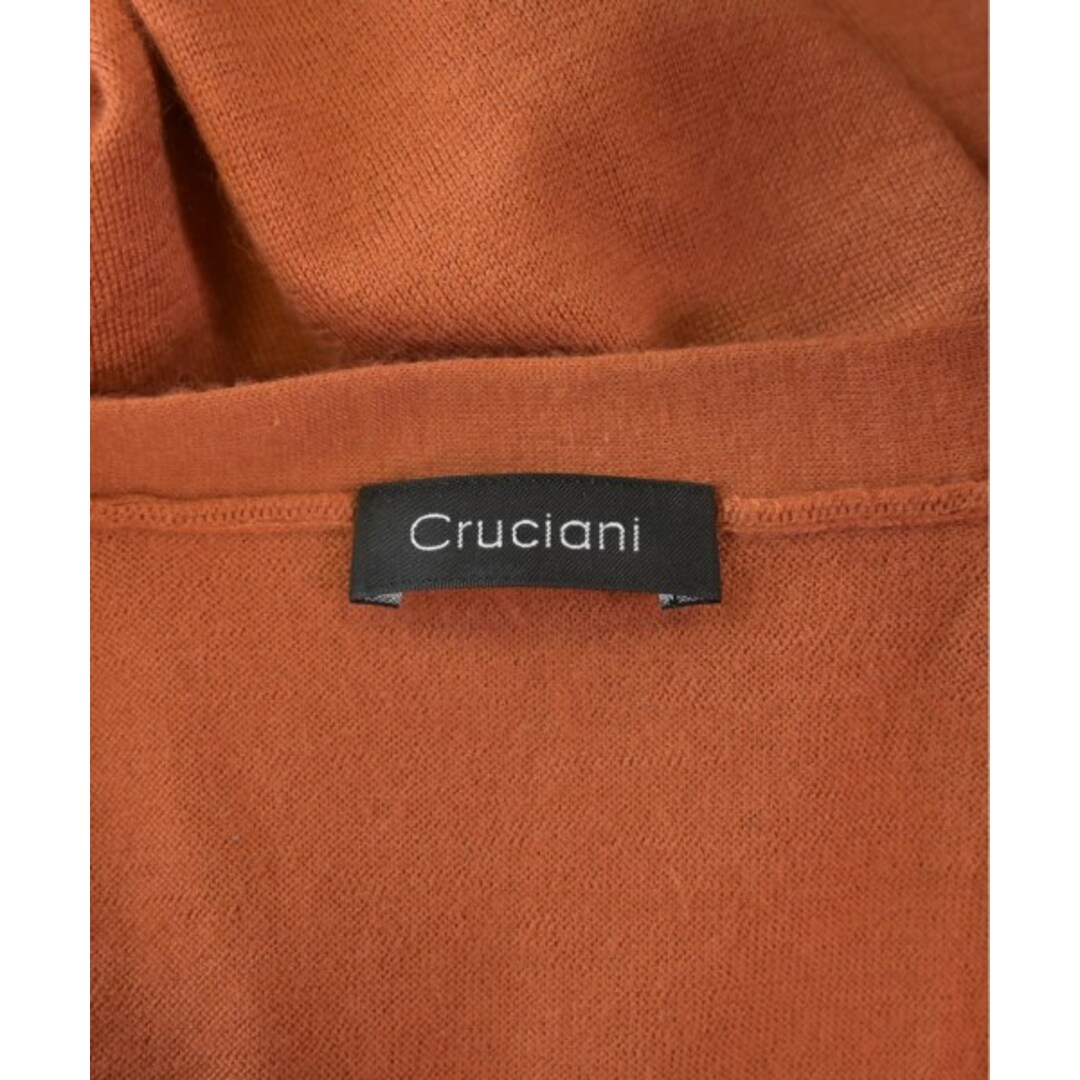 Cruciani クルチアーニ カーディガン 46(M位) オレンジ 【古着】 Cruciani クルチアーニ カーディガン 46(M位) オレンジ 【古着】
