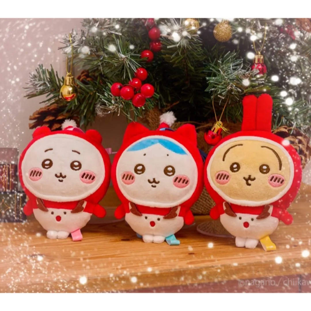最安挑戦! オーナメント E賞 エニマイくじ ちいかわ 3種セットの通販 shop|ラクマ wine's by キーホルダー