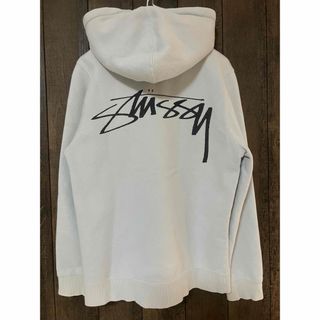 STUSSY - STUSSY/ステューシー ショーンフォント デカロゴ プルオーバー　パーカー