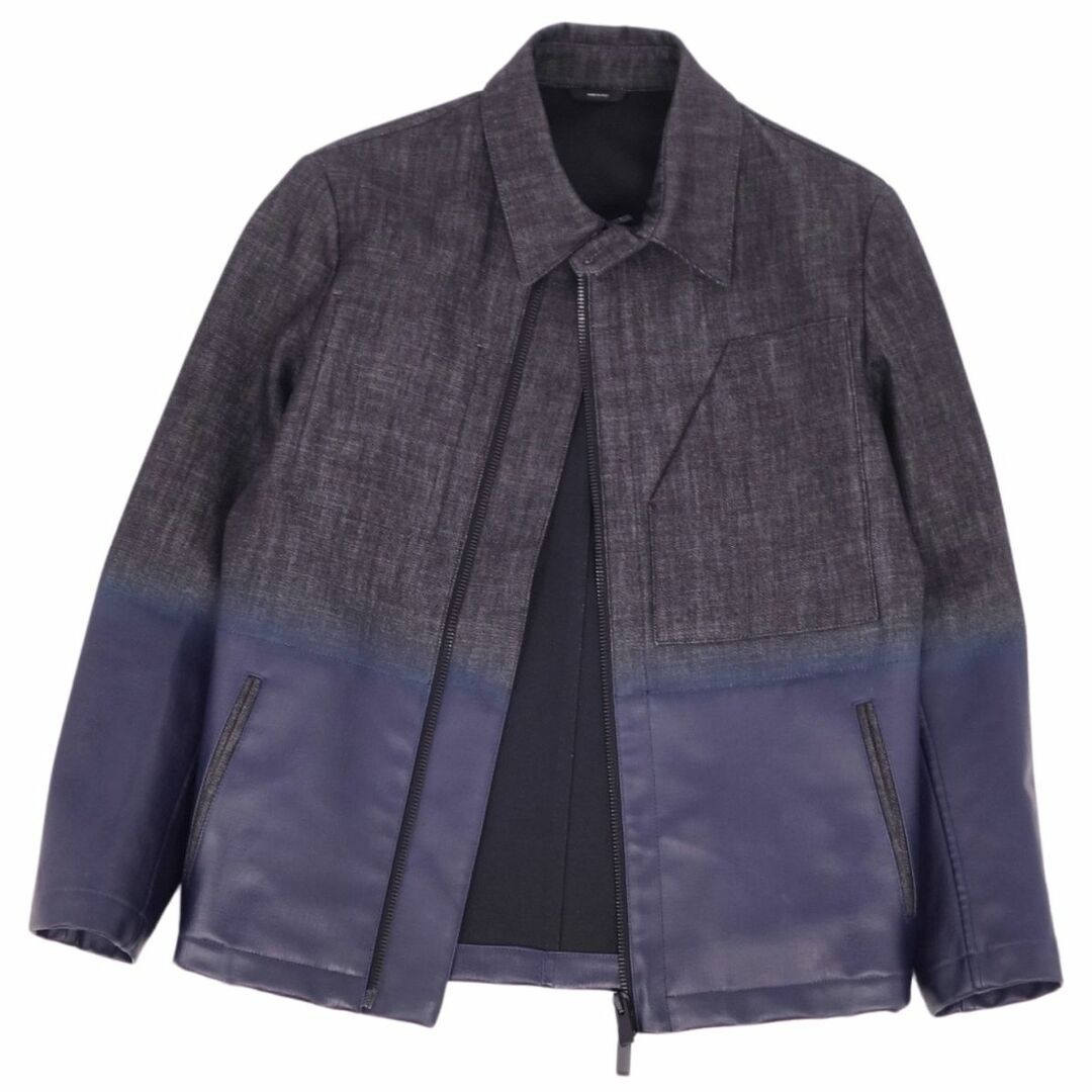 FENDI ダークデニム ジャケット FENDI - 極美品 フェンディ FENDI ジャケット ブルゾン デニム