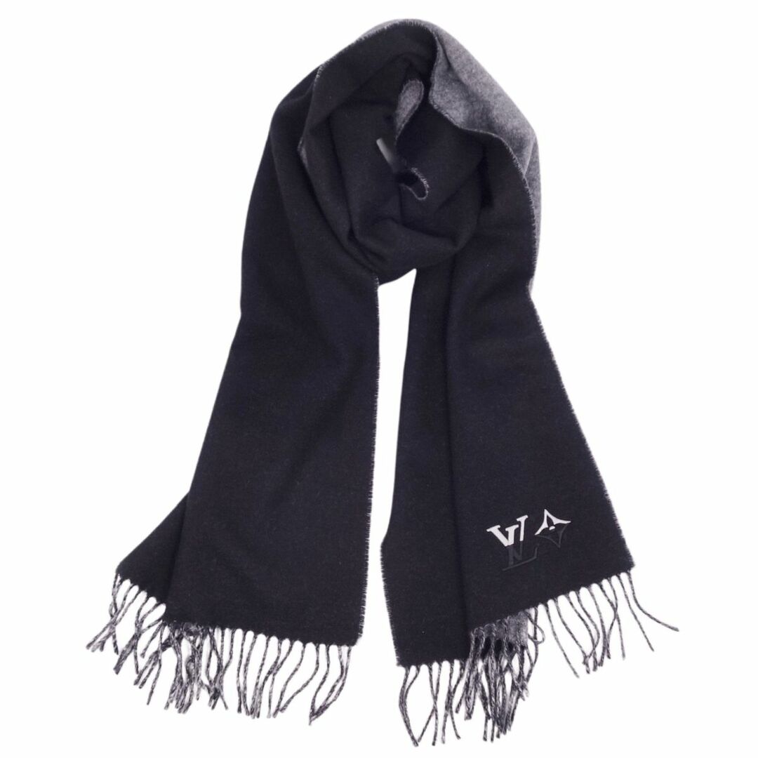 海外ブランド 極美品 カシミヤ モノグラムフラワー M79083 LVデュアル ストール マフラー 2023年 VUITTON LOUIS ルイヴィトン 小物
