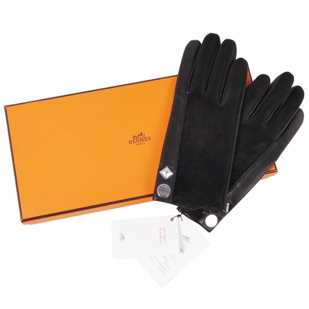 HERMES - 未使用 エルメス HERMES 手袋 ハーモニー グローブ HERMES - 未使用 エルメス HERMES 手袋 ハーモニー グローブ