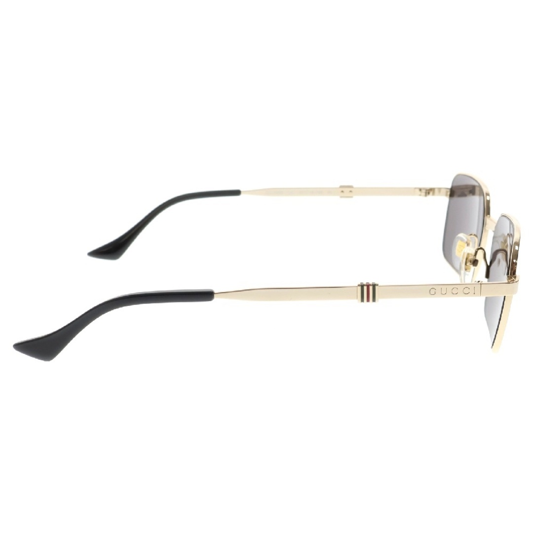 GUCCI - GUCCI グッチ レクタンギュラー フレーム サングラス GUCCI - GUCCI グッチ レクタンギュラー フレーム サングラス