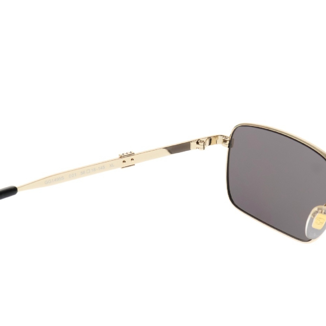 GUCCI - GUCCI グッチ レクタンギュラー フレーム サングラス GUCCI - GUCCI グッチ レクタンギュラー フレーム サングラス