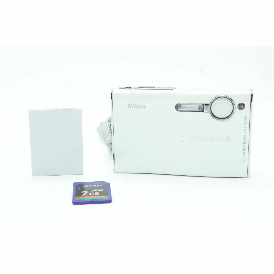 L2008】 Nikon COOLPIX S5 ホワイト ニコン クールピクス L2008】 Nikon COOLPIX S5 ホワイト ニコン クールピクス