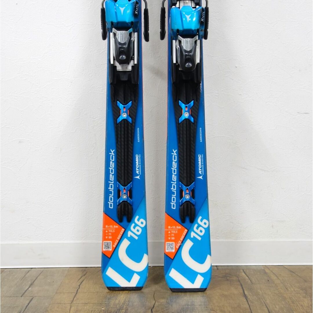 アトミック ATOMIC bluester doubledeck LC 166cm ビンディング アトミック ATOMIC bluester doubledeck LC 166cm ビンディング
