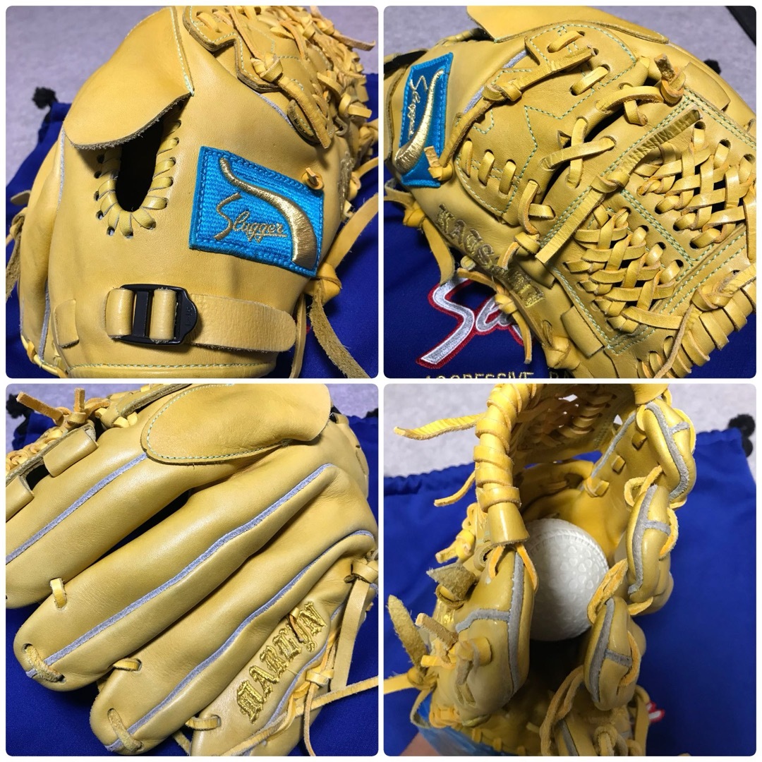 久保田スラッガー 一般 大人用 軟式 投手 野球 グローブ 良品 久保田スラッガー 一般 大人用 軟式 投手 野球 グローブ 良品