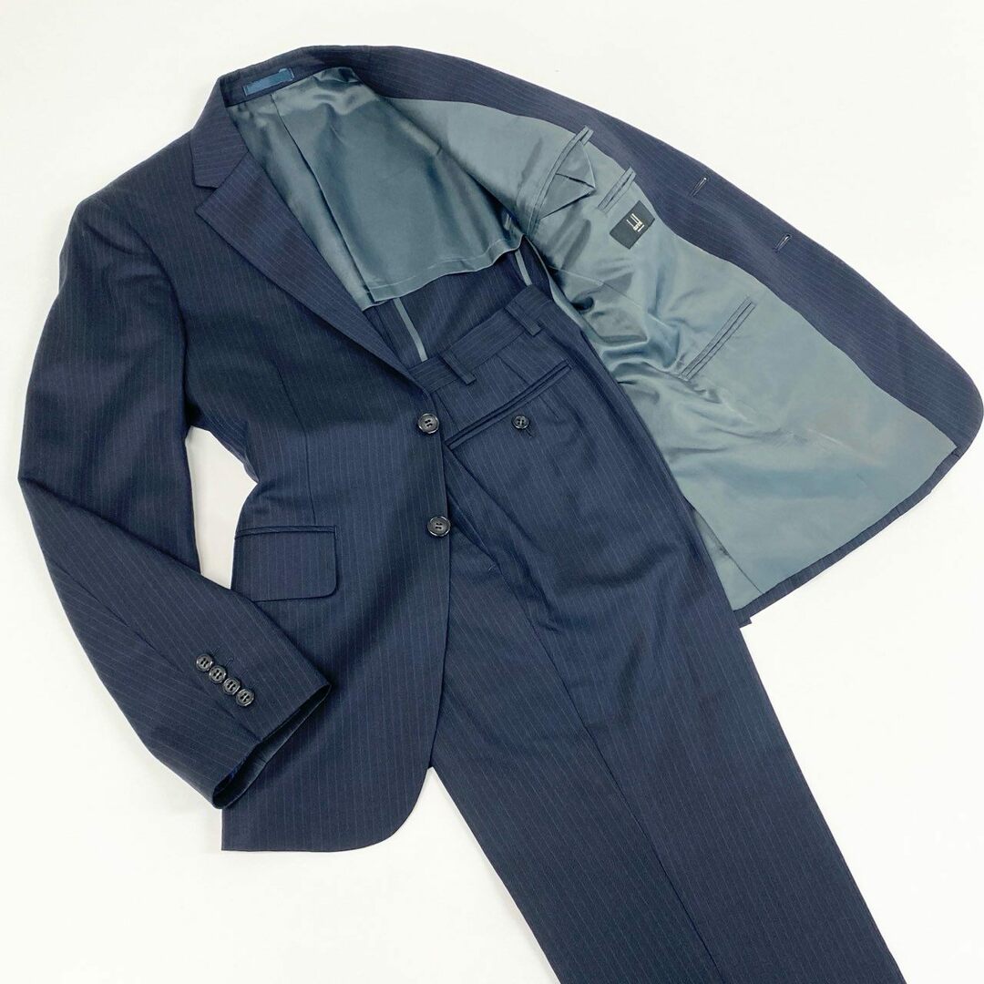 11l16 dunhill ダンヒル 2B ストライプスーツ セットアップ M 11l16 dunhill ダンヒル 2B ストライプスーツ セットアップ M