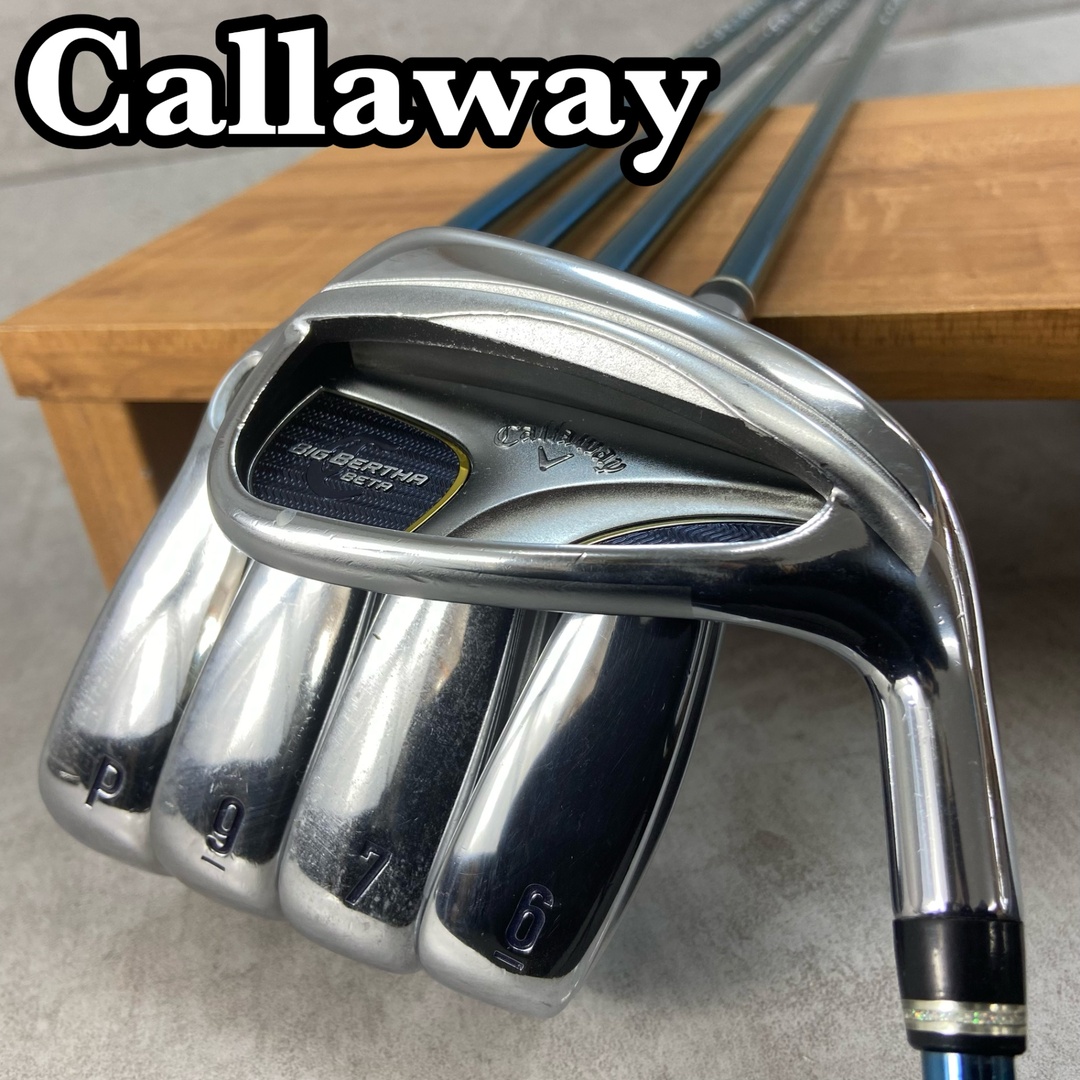 豪華8本】Callaway BIG BERTHA BETA アイアンセット R 豪華8本】Callaway BIG BERTHA BETA アイアンセット R