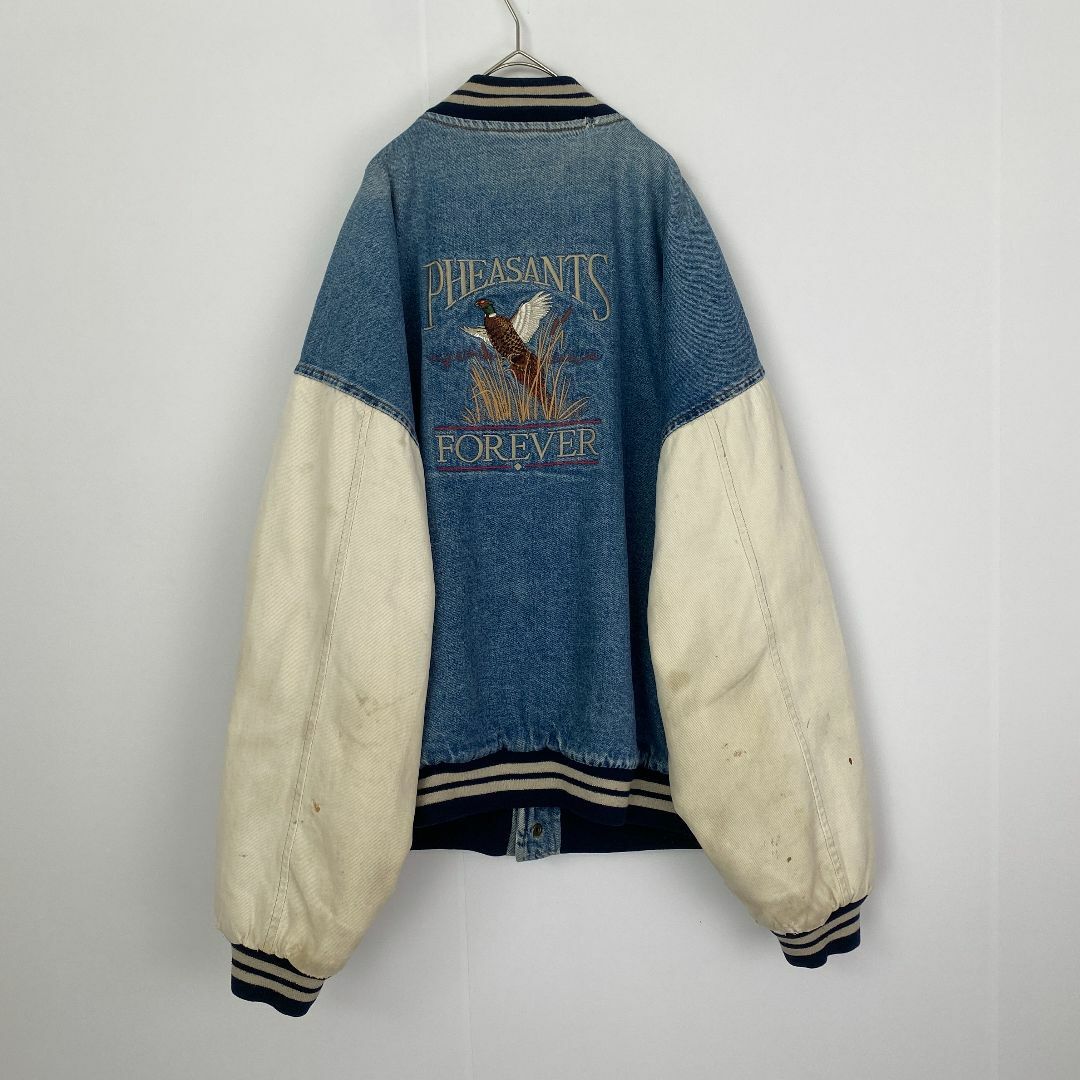 ヴィンテージ　スタジャン　デニム　メンズ3XL　特大　スケーター　90s　古着 VINTAGE（ヴィンテージ）の「【ヴィンテージ古着】90's