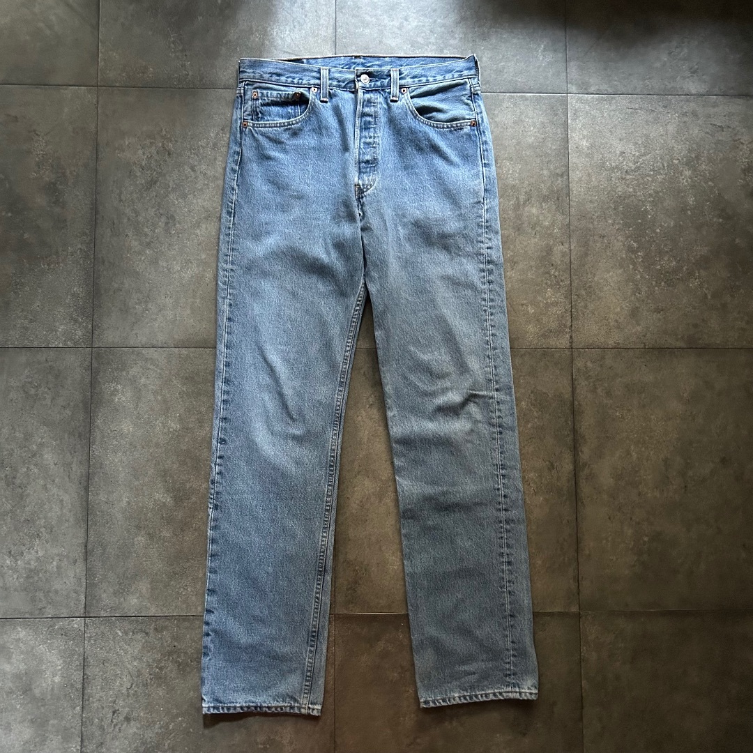 Levi's - 90s リーバイス501 デニム/ジーンズ USA製 33×34 ライトブルー