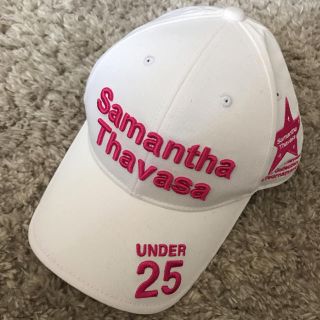 サマンサタバサ(Samantha Thavasa)のサマンサ キャップ 未使用品 ホワイト(キャップ)